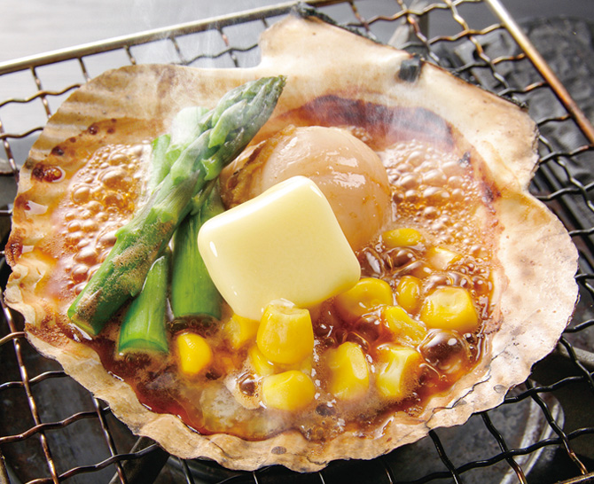 北海道産 帆立バター焼きセット